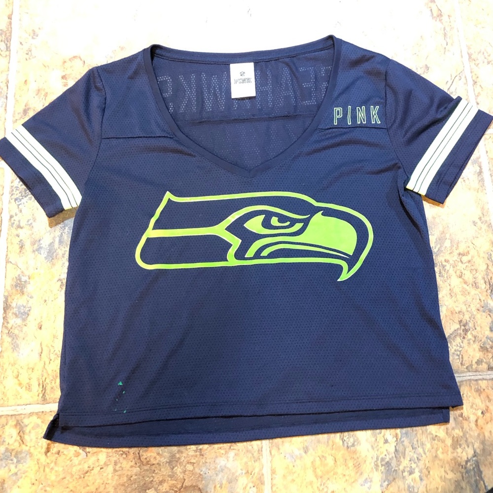 Victoria’s Secret Pink Seahawks Jersey Size Medium